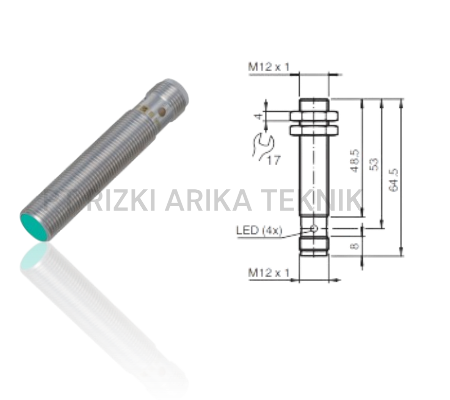 Sensor Pepperl Fuchs NBB2-12GM50-E2-V1